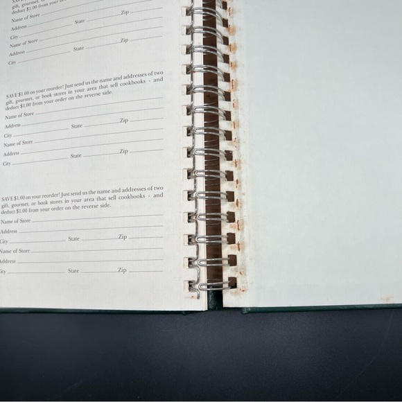 Savannah Style 1980 Spiral Bound HC Cookbook Book Junior League of Savannah - Picture 3 of 14